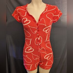 Love to Sleep Heart Romper